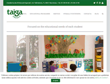 Tablet Screenshot of escolataiga.com